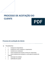 Processo de Aceitação Do Cliente