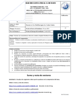 2.4 4to Parcial Hoja de Trabajo Suma y Resta de Vectores