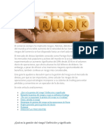 Gestión de Riesgo FOREX Manual