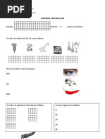 Control Leccion Ojo Adecuada