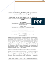 Partial Substitution of Wheat Flour With Taro (Colocasia Esculenta) Flour On Cookie Quality