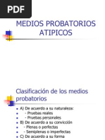 Medios Probatorios Atipicos