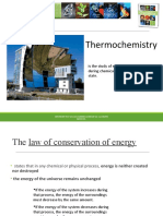 Thermochemistry Intro