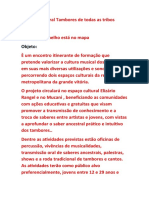 1 LICC Revisar - Circuito Cultural Tambores de Todas As Tribos