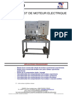 Banc de Test de Moteur Electrique: Asynchrone