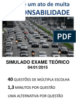 Simulado Teórico 04 01 2015