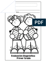 1-8 Evaluacion Diagnostica 1 Grado