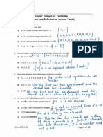 CLO1 Exercises With Answers 1 (Sets Functions Sequences)