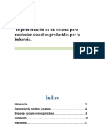 Implementación de Un Sistema para Recolectar Desechos Producidos Por La Industria