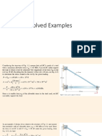 Strength of Material Solved Examples (Home Work)