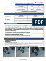 Informe Preliminar de Accidente/Incidente: 1. Datos Del Evento