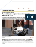 Pilar Távora. Directora, Guionista y Productora - Los Andaluces Dependemos en Exceso Del Aplauso de Fuera