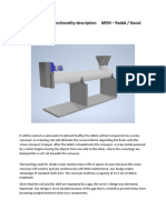 Functionality Description - Kovac and Radak