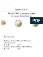 The EURO Currency Coins: Research at