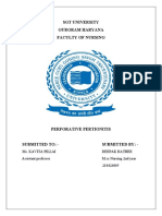 Perforated Peritonitis