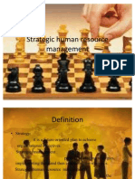 Strategic Human Resource Management