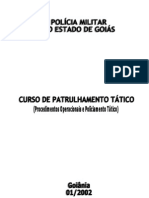 Apostila Patrulhamento Tático