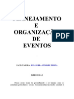 Apostila de Planejamento e Organização de Eventos