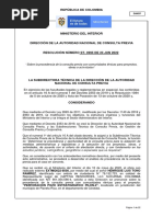 Resolucion Procedencia de Consulta Previa ST 0995 de 2022