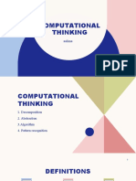 Computational Thinking