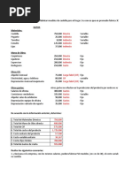 Práctica 1 - Costos