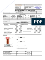 Transformador de Corrente ALSTOM N. 5192162888.80.5 - FINALIZADO