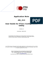 An 212 User Guide For FT311 Configuration Utility