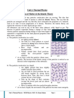 Unit 2 Thermal Physics CIE