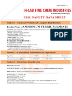 Ammonium Ferric Sulphate