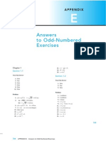 Answers To Odd-Numbered Exercises: Appendix