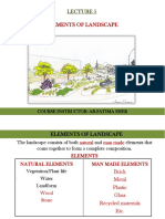 Landscape Architecture Lecture 5