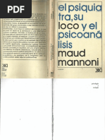 El Psiquiatra Su Loco y El Psicoanalisis Maud Mannoni