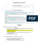 Fundamentos de La Logística RESUMEN