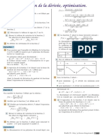 Etudes de Fonction Optimisation