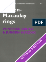 Cohen Macaulay Rings