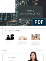 What Is Data Analytics - Fall 2022