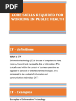 Unit 3 PH Level 6 Working in PH