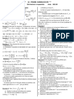 Série Fonction Logarithme Népérien