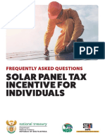 2023 Budget FAQs - Solar Panel Tax Incentive