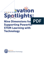 Stem Innovation Spotlights Research Synthesis