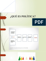 ¿Qué Es Política?