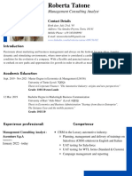 Curriculum Vitae - Tatone Roberta