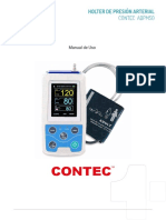 Holter Presion Arterial Contec ABPM50 Manual de Uso