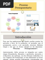 Proceso Presupuestario 2018