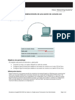 4 Establecimiento de Una Sesion de Consola Con Hyper Terminal