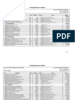 Presupuesto General Paso Desnivel Moto Mendez