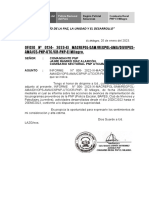 Informe N°56-2022 de Avance Las Actividades Pertenecientes A La CR PNP El Milagro