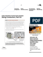 Sizing Conductors, Part XLI - Electrical Contractor Magazine