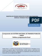 Finanzas Publicas II