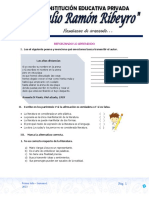 TAREAS - 1.°año - SEM 1 - LIT - I BIM - 2023